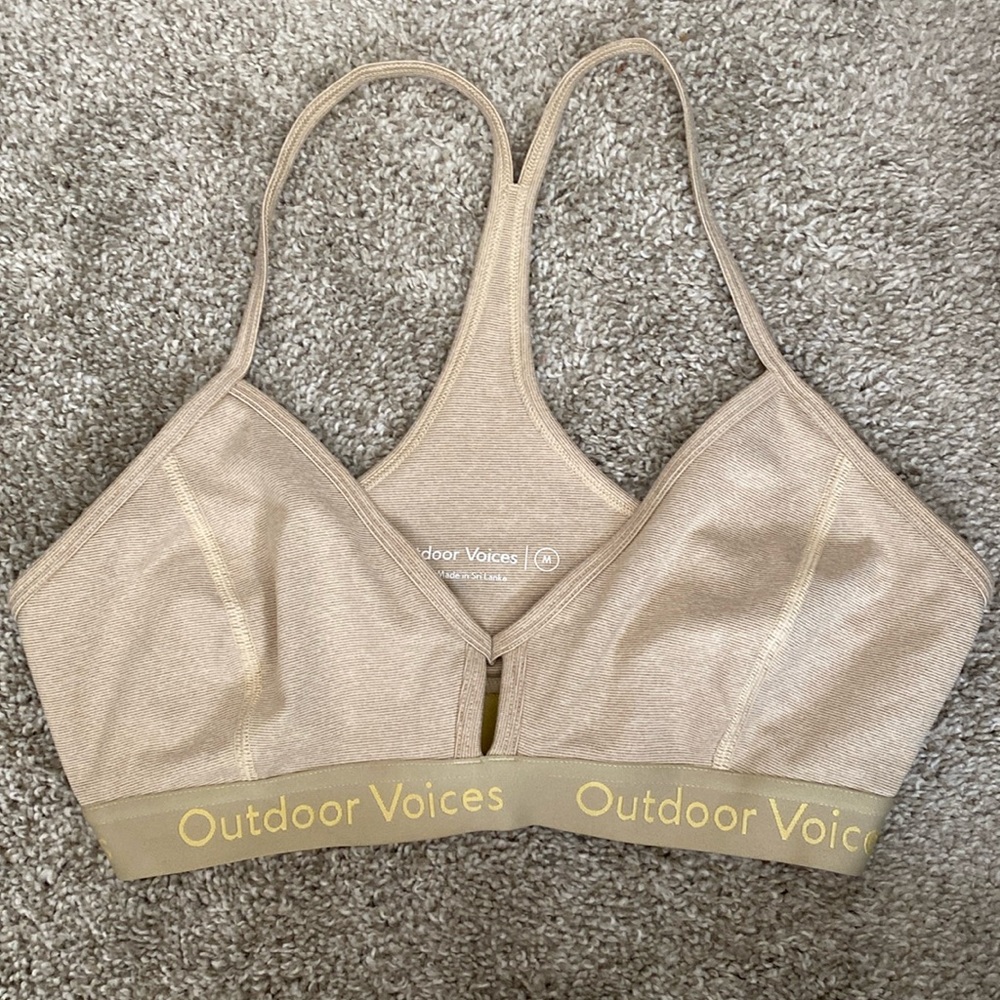 Outdoor Voices Steeplechase Bra Medium